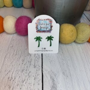Palm Tree Earrings