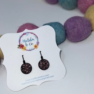 Dangle Druzy Earrings