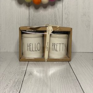 Hello Pretty Jar Set With Lids