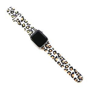 White Leopard Smart Watch Band