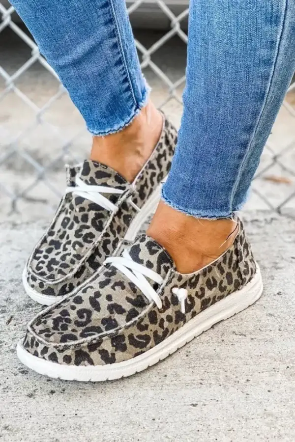 Leopard Fashion Sneaker