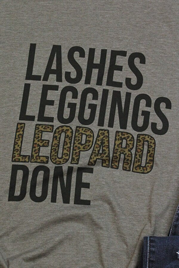 Lashes, Leggings, Leopard, Done - Image 2