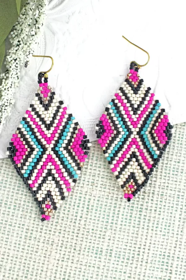 Multiseed Bead Earrings