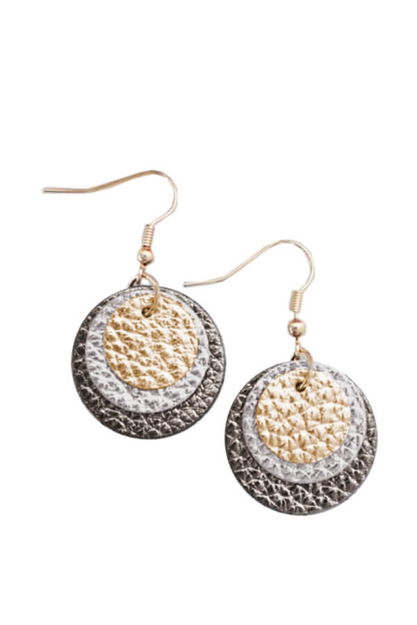 Triple Layer Earrings - Image 2