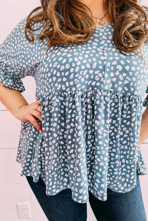 Ruffle Babydoll Top