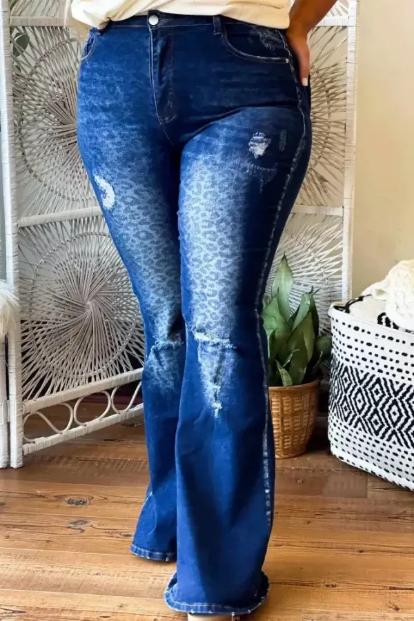 Leopard Jeans
