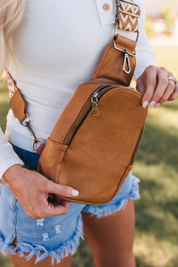 Brown Crossbody