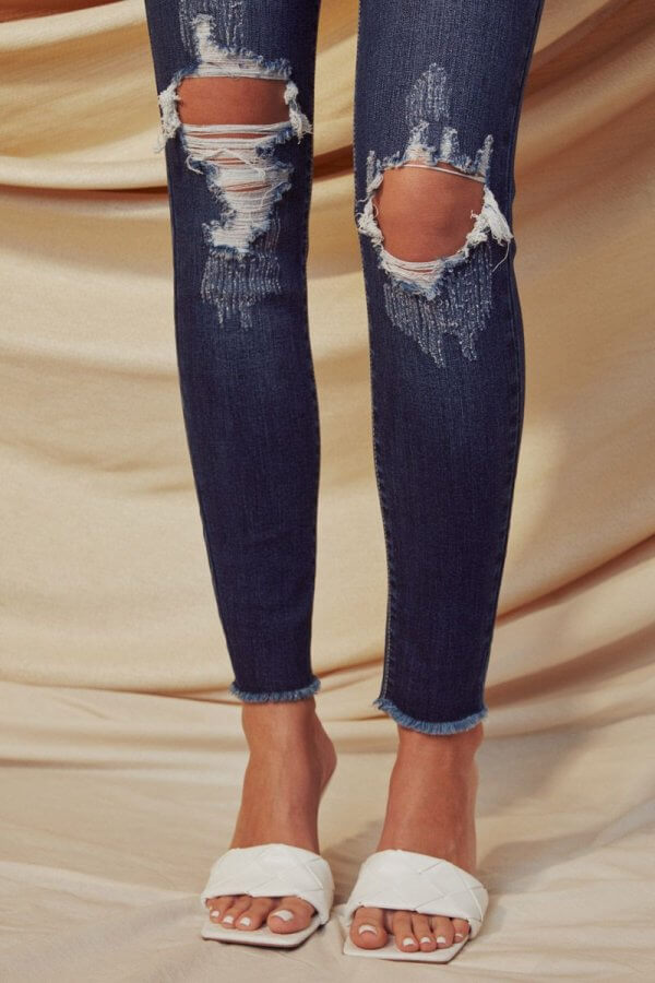 Cassandra Mid Rise Ankle Super Skinny - Image 6