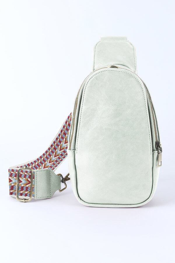 Light Gray Crossbody