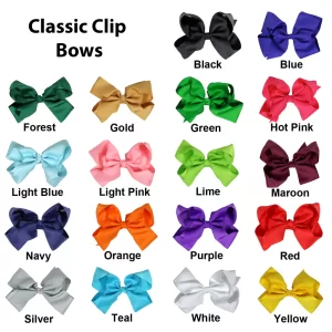 Classic Bow with Clip Holder