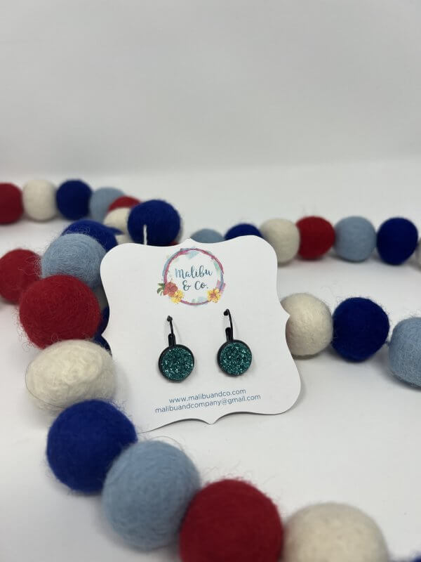 Dangle Druzy Earrings - Image 7
