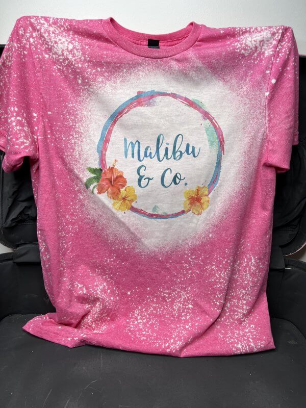 Malibu & Co Bleached Tee - Image 2