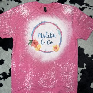 Malibu & Co Bleached Tee