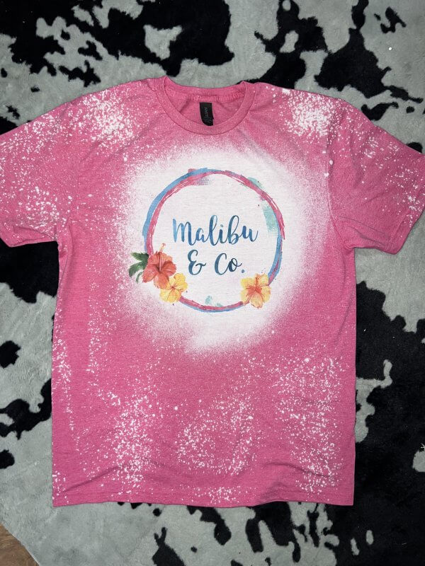 Malibu & Co Bleached Tee