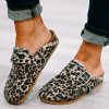 Leopard Slip On Shoes
