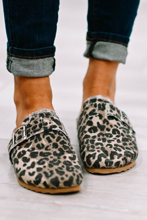 Leopard Slip On Shoes - Image 3