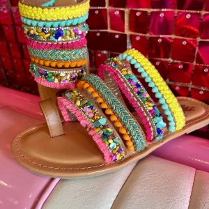 Boho Camel Lively Sandals