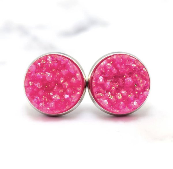 Neon Druzy Studs - Image 3