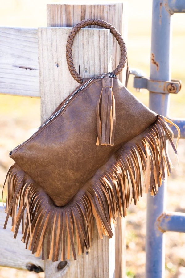 Fringe Bangle Clutch - Image 2