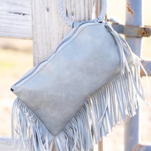 Fringe Bangle Clutch