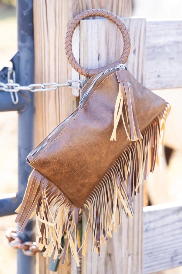 Fringe Bangle Clutch - Image 8