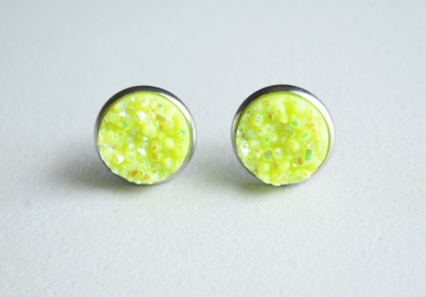 Neon Druzy Studs - Image 2