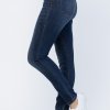 Judy Blue Hi-Rise Clean Dark Relaxed Fit Jeans - Image 2