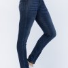 Judy Blue Hi-Rise Clean Dark Relaxed Fit Jeans - Image 3