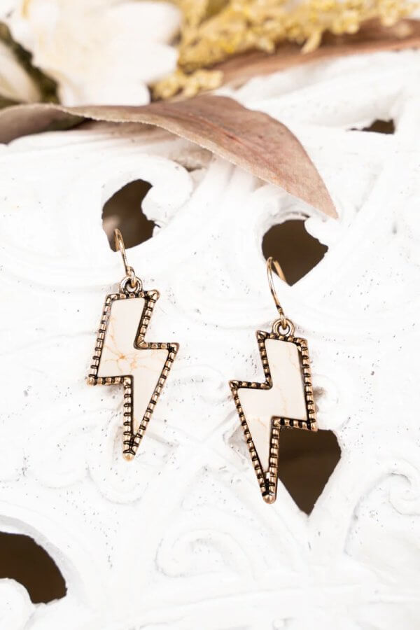 Addison Bolt Earrings - Image 4