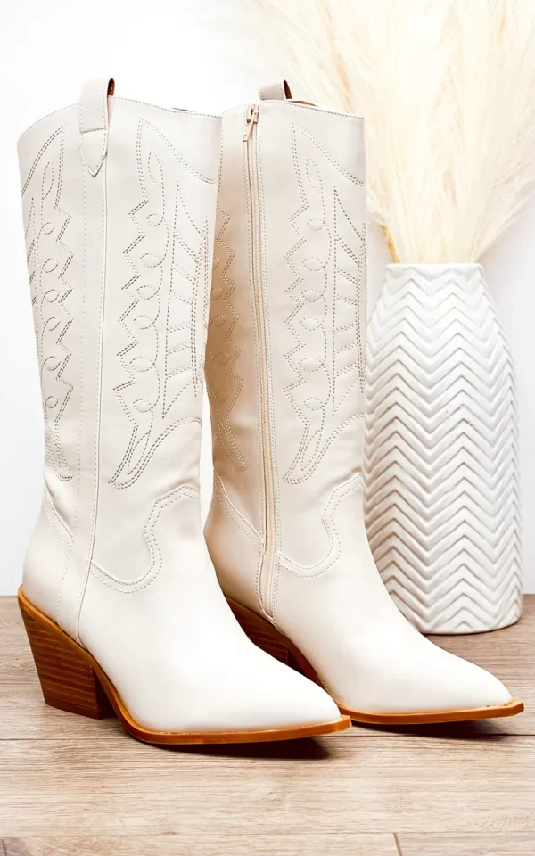 Corky's Howdy Winter White Tall Boot