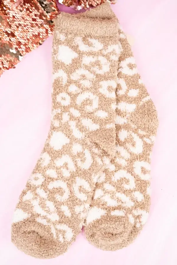 Cozy Leopard Socks - Image 3