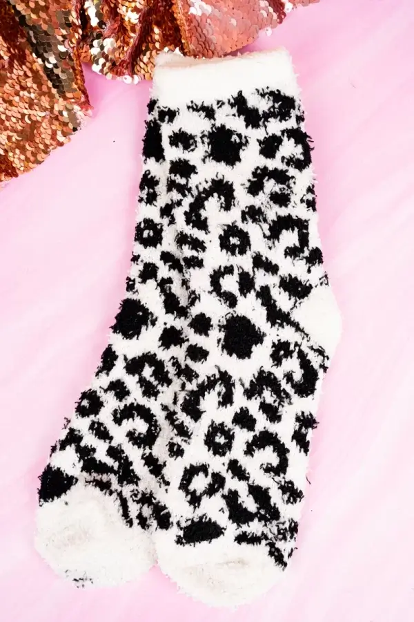 Cozy Leopard Socks - Image 4