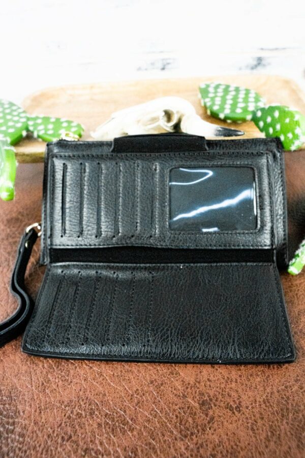 Faux Leather Wristlet Wallets - Image 3
