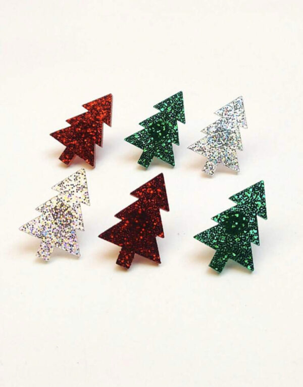 Glitter Christmas Trees