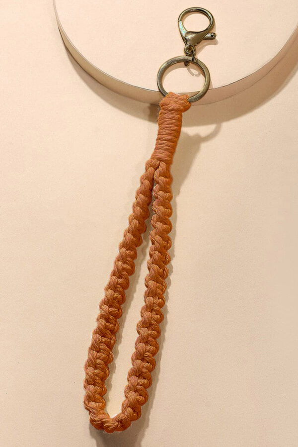 Boho Macrame Keychains