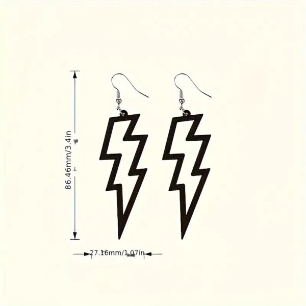 Lightning Bolt Earrings - Image 4