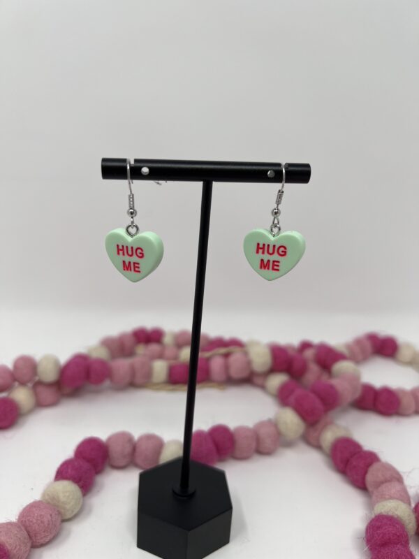 Conversation Heart Earrings - Image 2