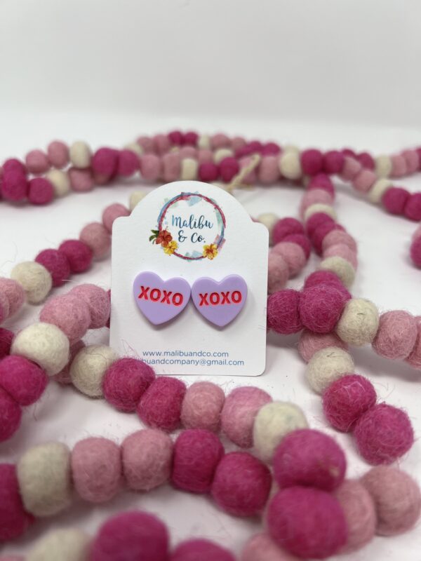 Conversation Heart Studs