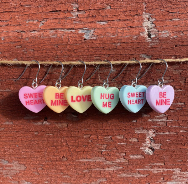 Conversation Heart Earrings