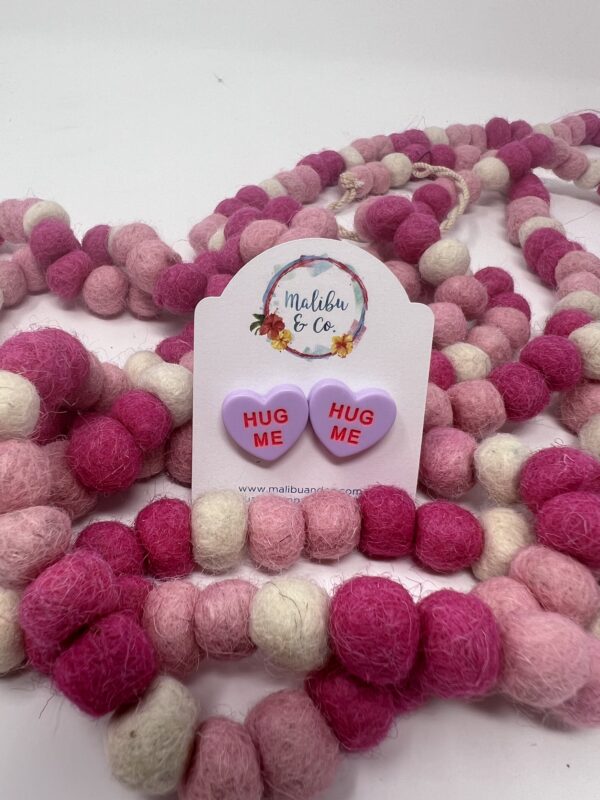 Conversation Heart Studs - Image 2