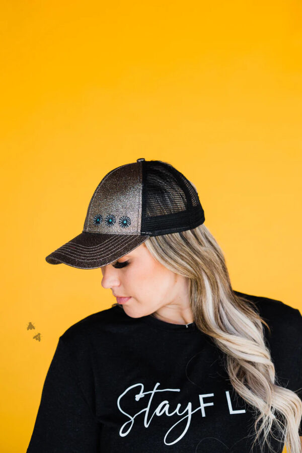 Shiney Heads Concho Hat