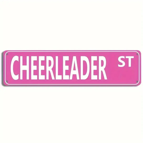 Cheerleader Sign