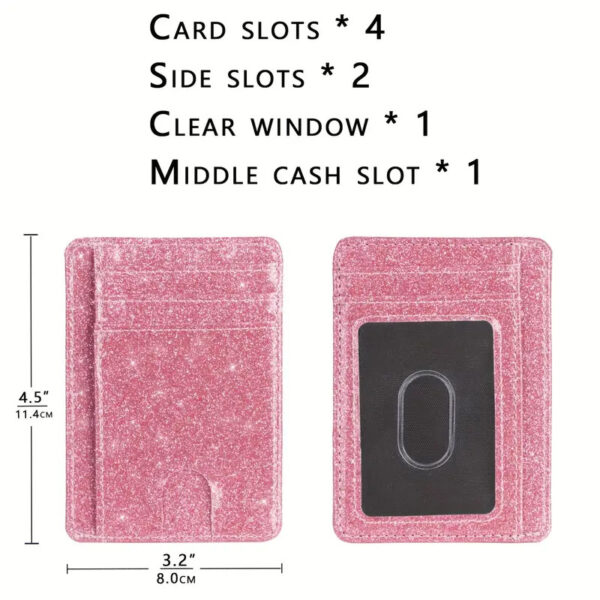 Glitter Credit Card Holder - Image 4