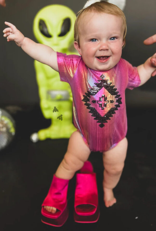 Space Beams Onesie - Image 2