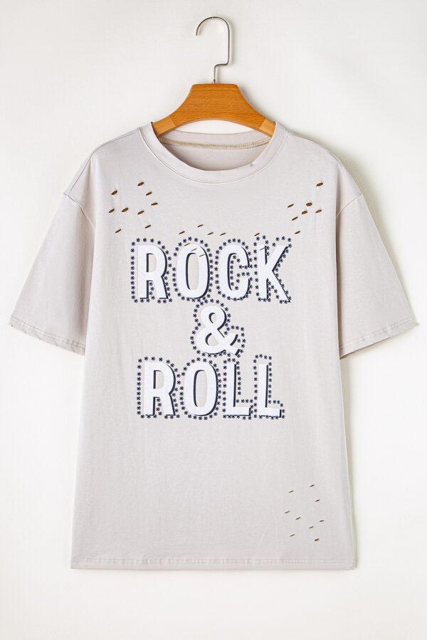 Rock & Roll Graphic Tee - Image 2