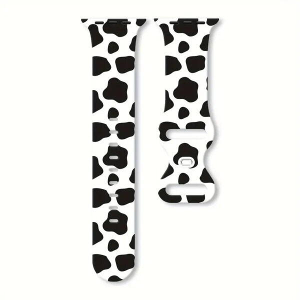 Cow Print Smart Watch Band