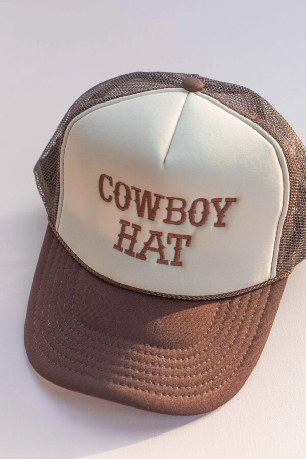 Cowboy Hat Trucker Hat