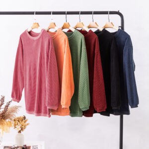 Oversized Ribbed Tops