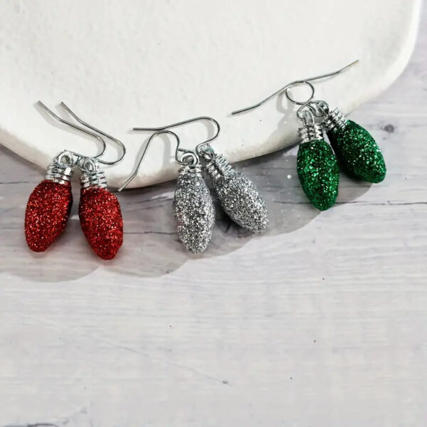Christmas Bulb Earrings