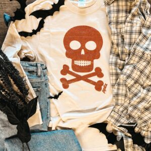 Glitter Skull Longsleeve